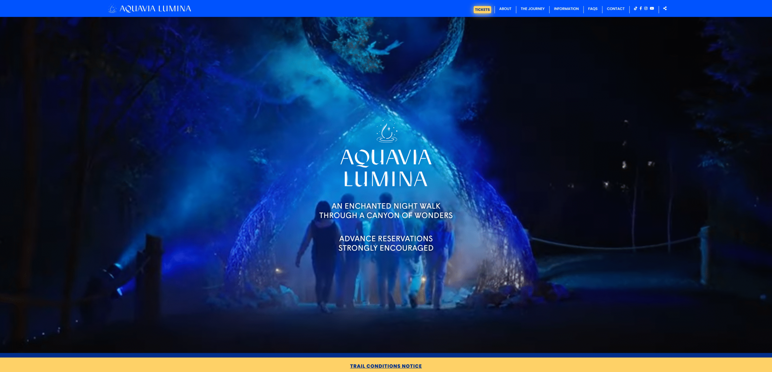 Aquavia Lumina desktop image reference for website.